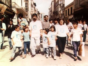 Hasan Gülünay’ın kaybedilmesiyle ilgili kampanya sürecinde yapılan eylemler...